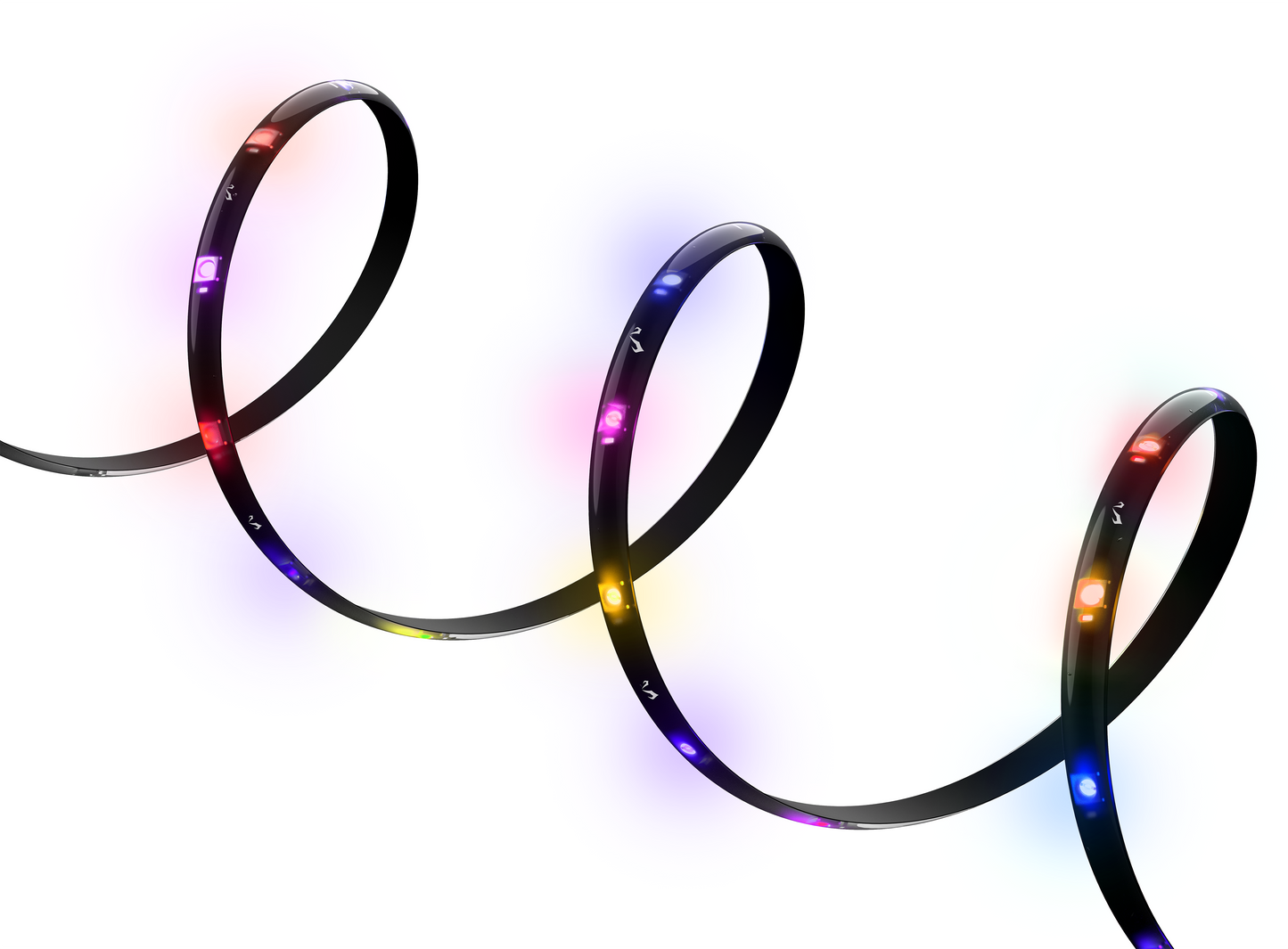 Yeelight Led Strip, 3.5W, OBSID RGBIC, jatko, 1m, musta YLFWD-0026 YLFWD-0026 YLFWD-0026 