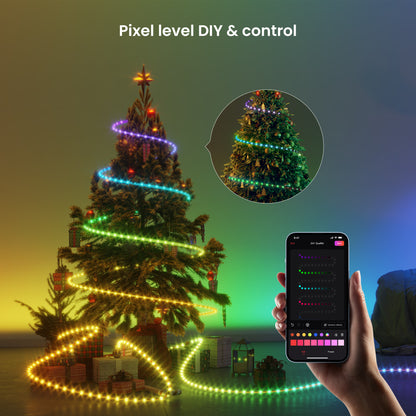 Yeelight Led Strip, Wi-Fi, OBSID RGBIC, 2m, musta YLFWD-0025 YLFWD-0025 YLFWD-0025 