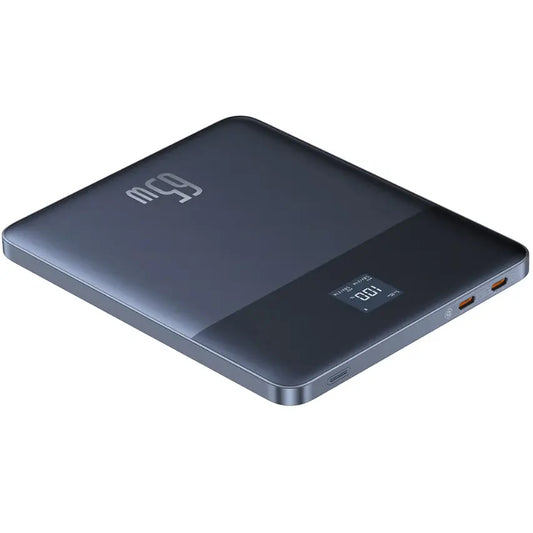 Baseus Blade 2 ulkoinen akku, 12000mAh, 65W, PD, 2 x USB-C, sininen P10063801323-00 