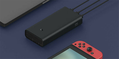 Xiaomi Mi ulkoinen akku, 20000mAh, 50W, QC + PD, 2 x USB-A - 1 x USB-C, musta BHR5121GL BHR5121GL BHR5121GL
