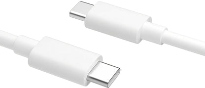 USB-C data- ja latauskaapeli - USB-C Oppo DL149, 65W, 1m, valkoinen
