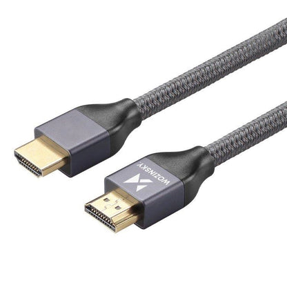 WZK Ultraboost videokaapeli, HDMI - HDMI, 8K, 3m, harmaa WHDMI-30 WHDMI-30 WHDMI-30 