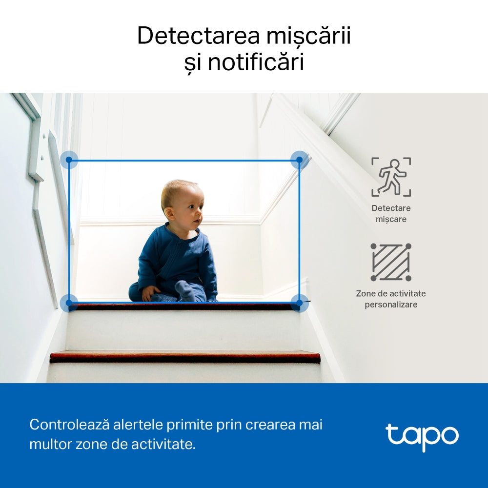 Valvontakamera TP-LINK Tapo C220, Wi-Fi, 2K, sisätiloissa 