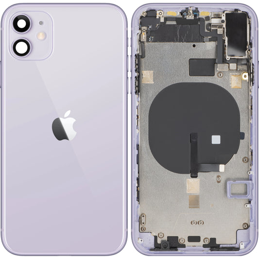Apple iPhone 11 akkukotelon suojus, kotelon kanssa, violetti, vaihtokotelo 