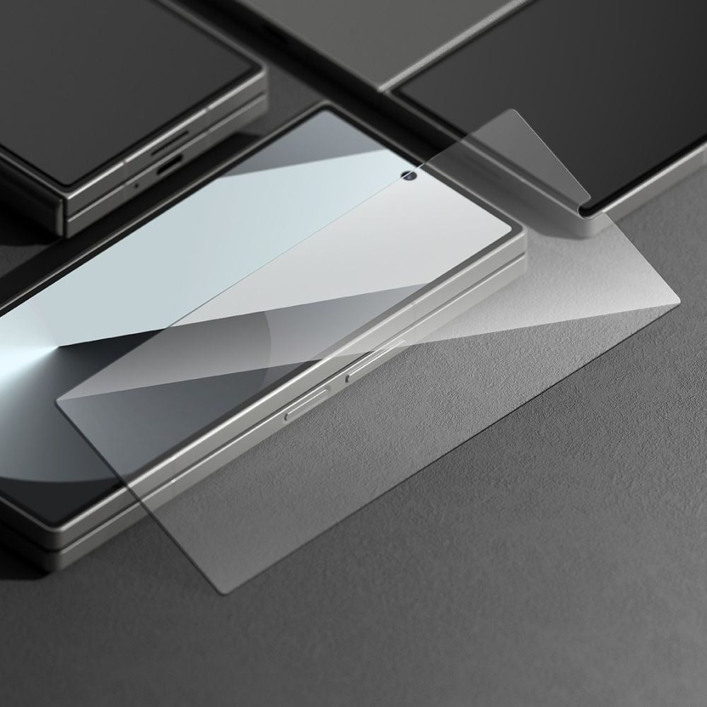 Screen Protector Ringke Cover Display for Samsung Galaxy Galaxy Z Fold6 F956, Glass Shielded, AB Ultra Glue, Set 2 pieces, Outer Screen