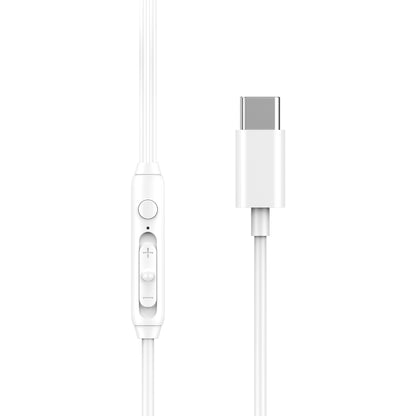 Handsfree USB-C WiWu EB314, White 