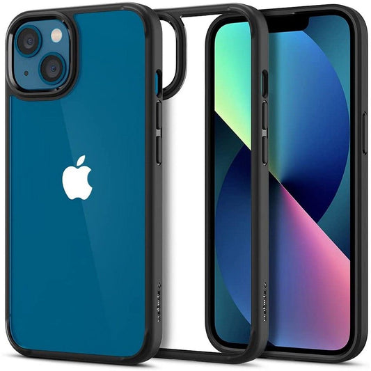 Kotelo Apple iPhone 13:lle, Spigen, Ultra Hybrid, musta 