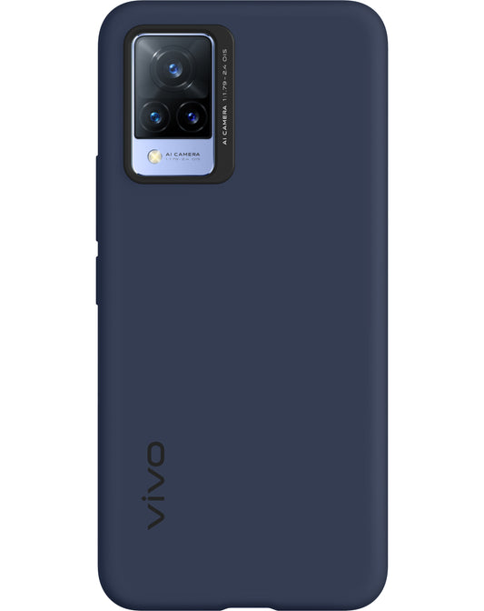 Pussi vivo V21 5G:lle, silikonisuojus, sininen 6000172
