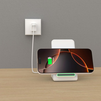 Wireless Network Charger Tech-Protect QI15W-A40, 15W, 1.67A, White 