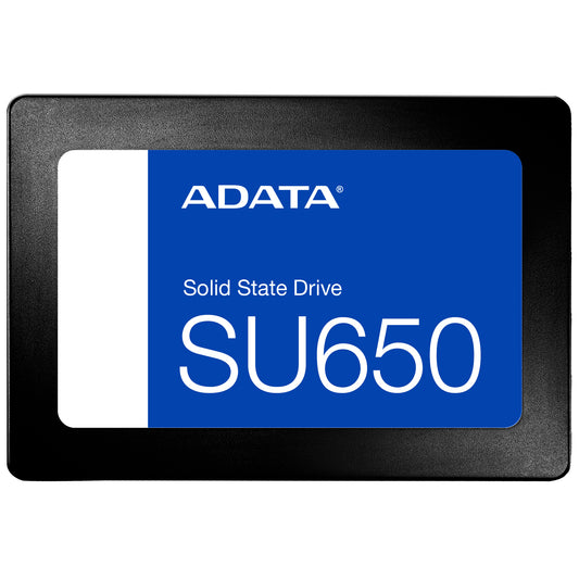 Solid State Drive (SSD) Adata SU650, 2,5 tuumaa, 256GB, SATA III ASU650SS-256GT-R 