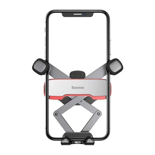 Baseus Mr Hui Gravity Series -autoteline, 4.7 tuumaa - 6.5 tuumaa, hopea SUYL-HU0S 