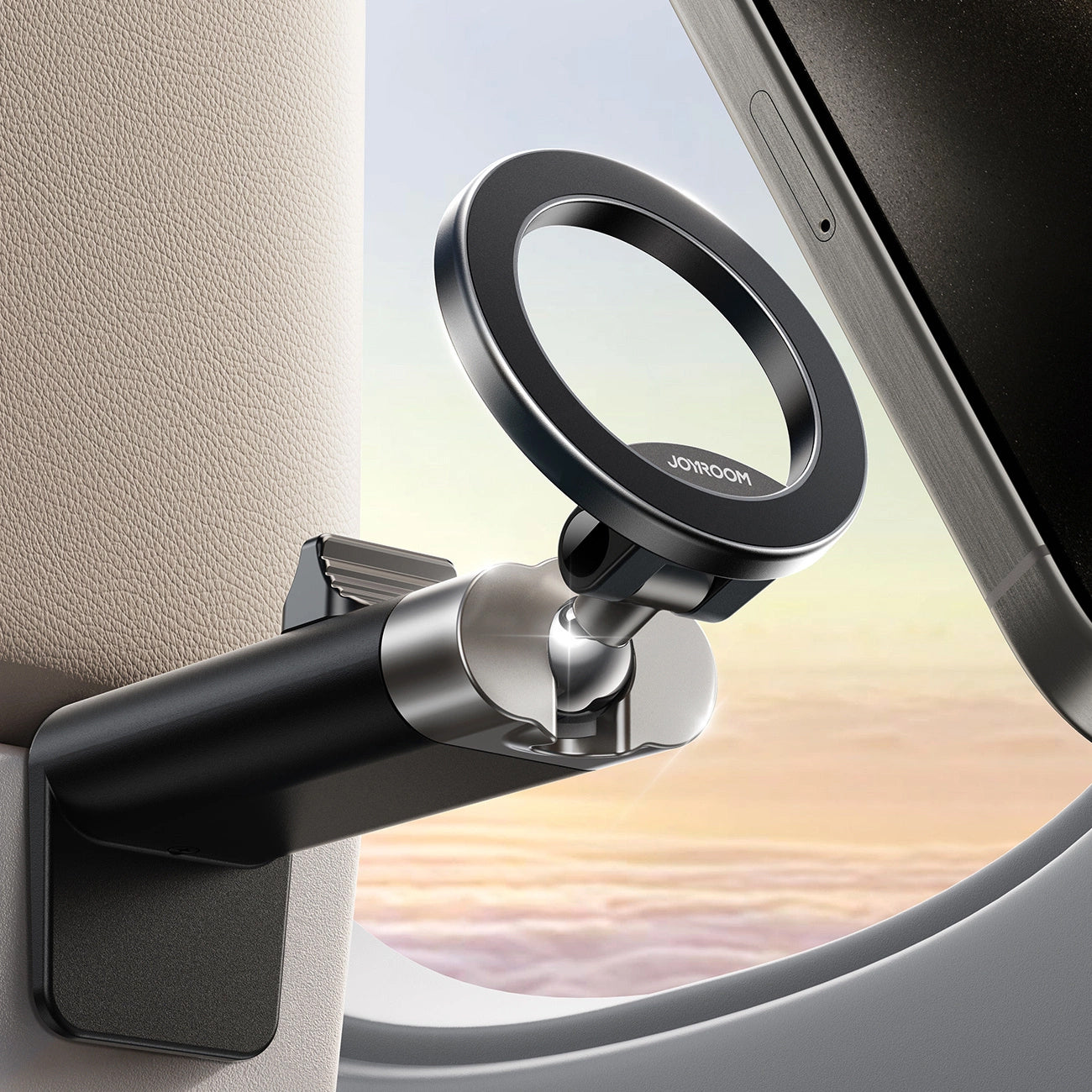 Joyroom Magnetic Mount JR-ZS413, 4.7inch - 7inch, Black 