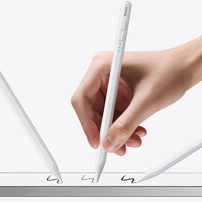 Kosketuskynä Baseus Smooth Writing 2 Series Apple iPadille, aktiivinen versio, valkoinen SXBC060402